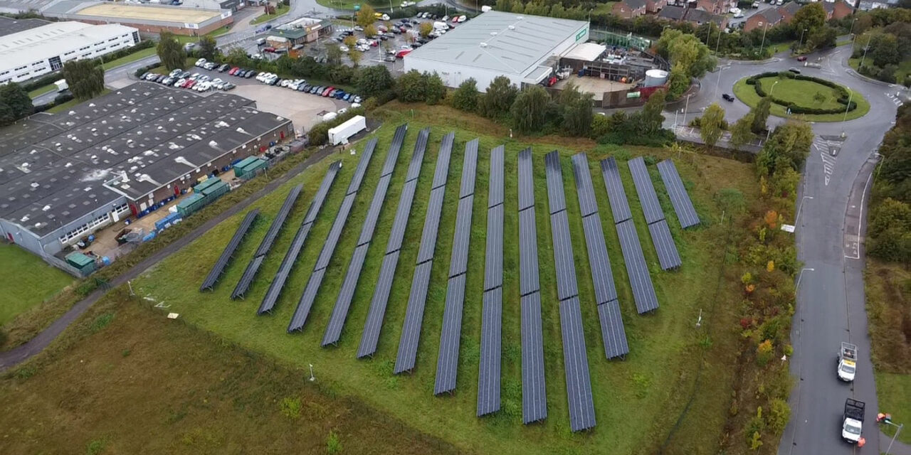 Solar panels at JCS